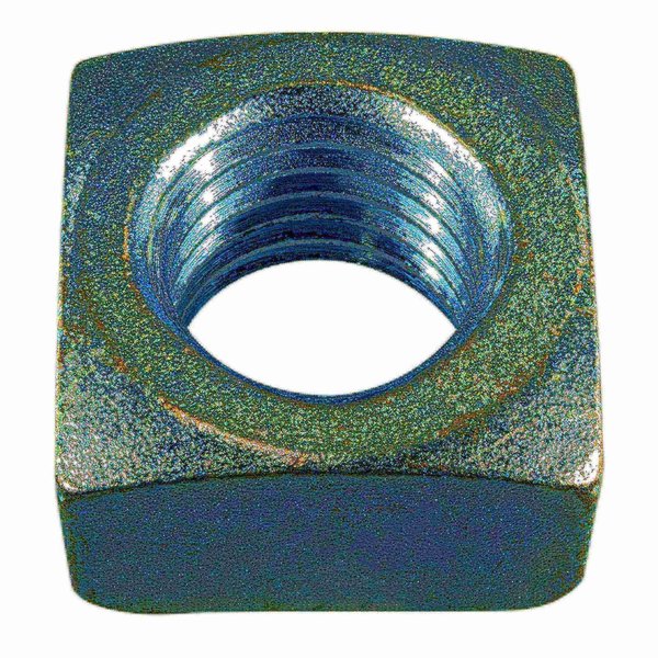 Midwest Fastener 1"-8 Zinc Plated Steel Coarse Thread Square Nuts 3PK 64496